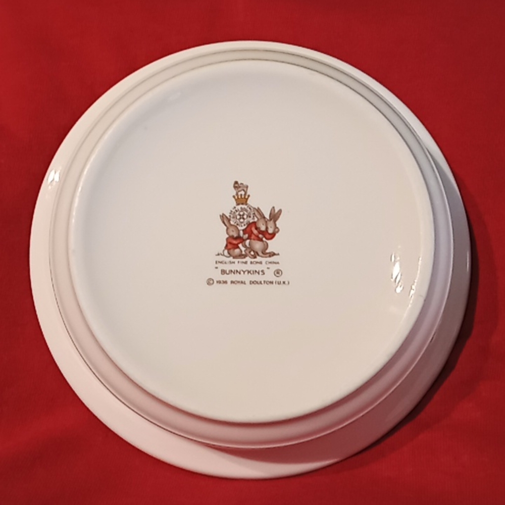 2 Piece Royal Doulton (U.K.) Bowl And Double Handled Mug. Model From 1936. - Picture 5 of 13